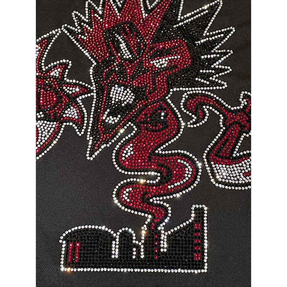 RARE ICP Insane Clown Posse Fearless Fred Fury Rhinestone Football Jersey 5XL - Picture 3 of 14